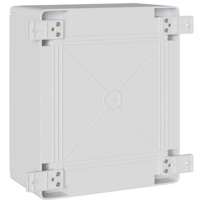 Control Cabinet Grey 37 x 16.5 x 35 cm ABS Plastic