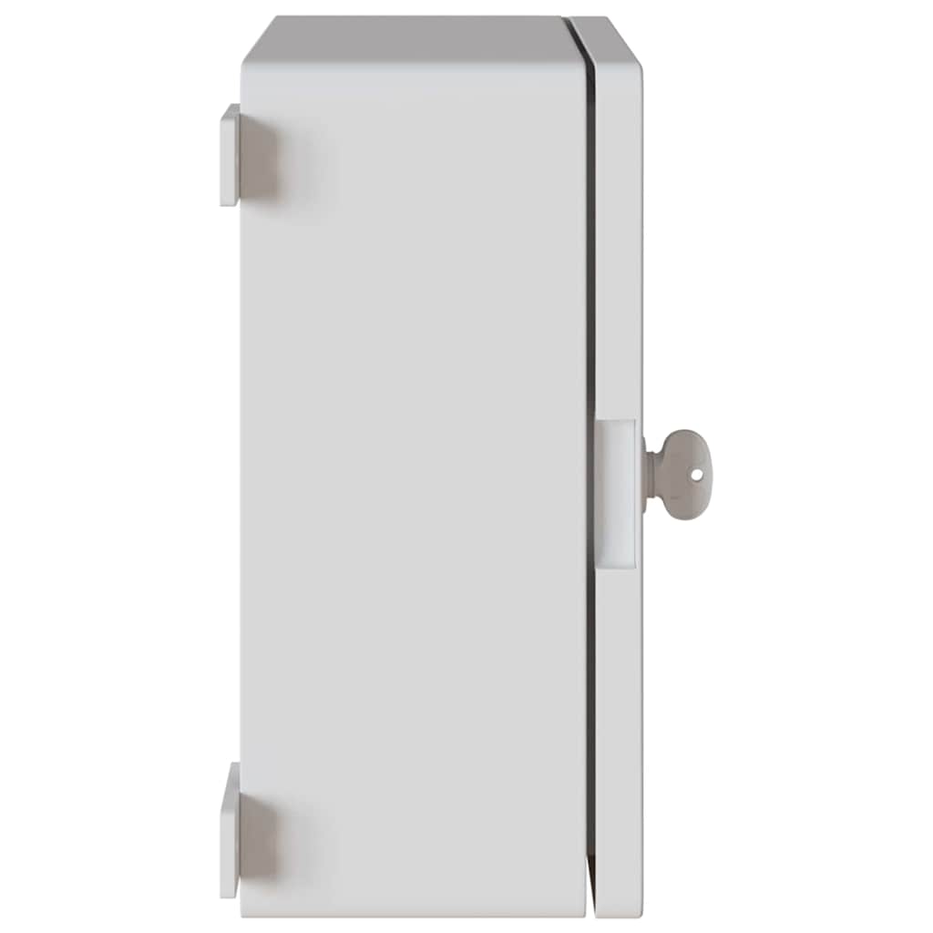 Control Cabinet Grey 37 x 16.5 x 35 cm ABS Plastic
