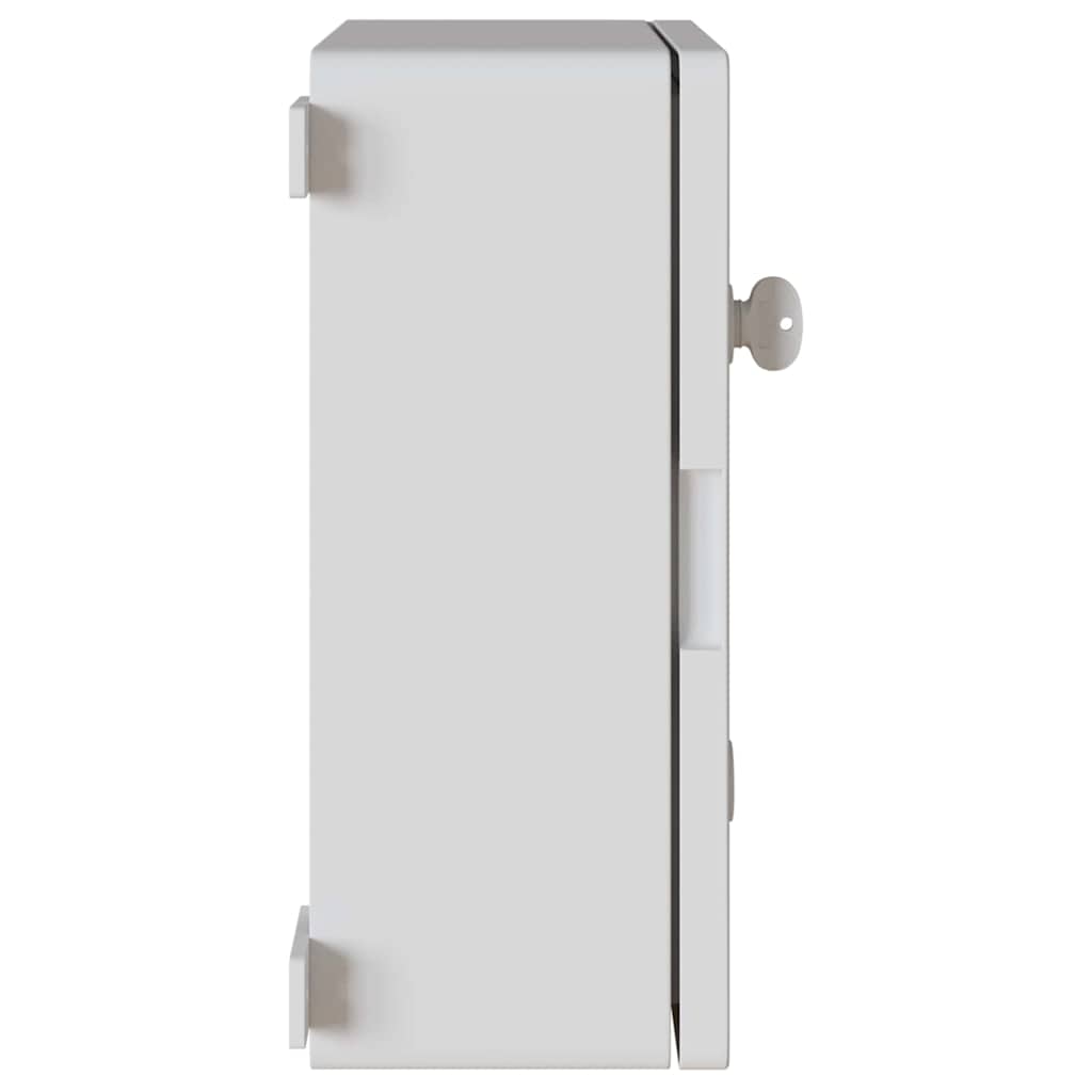 Control Cabinet Grey 37 x 16.5 x 40 cm ABS Plastic