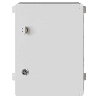 Control Cabinet Grey 37 x 19.5 x 40 cm ABS Plastic
