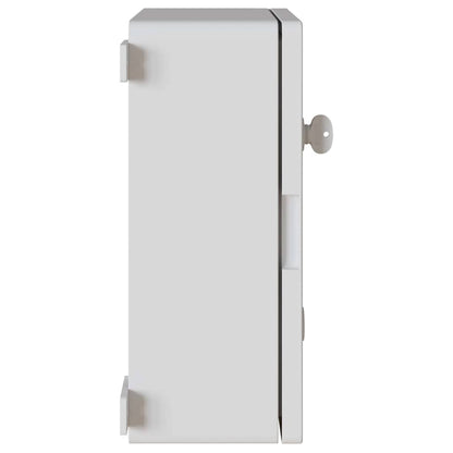 Control Cabinet Grey 37 x 19.5 x 40 cm ABS Plastic