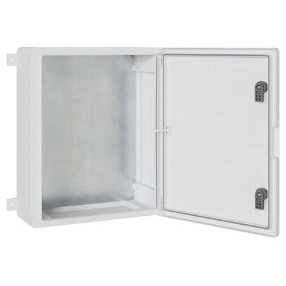 Control Cabinet Grey 47 x 17.5 x 50 cm ABS Plastic