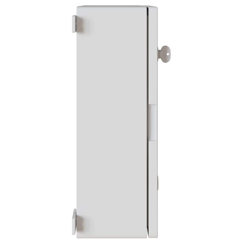 Control Cabinet Grey 47 x 17.5 x 50 cm ABS Plastic