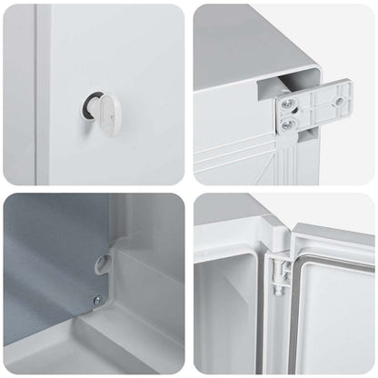 Control Cabinet Grey 47 x 24 x 50 cm ABS Plastic