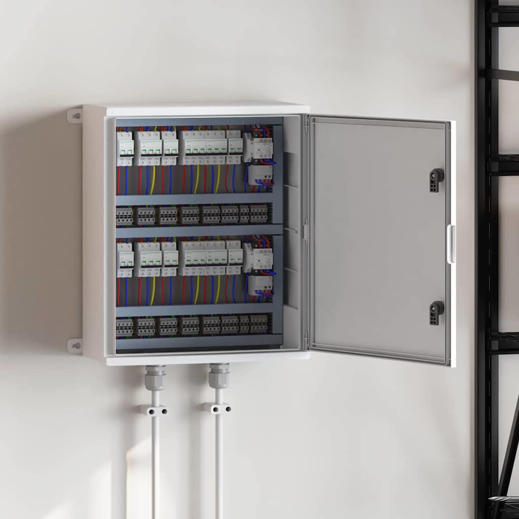 Control Cabinet Grey 57 x 23 x 60 cm ABS Plastic