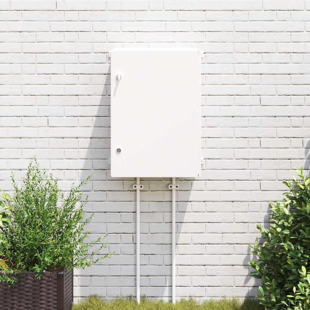 Control Cabinet Grey 57 x 24.5 x 70 cm ABS Plastic