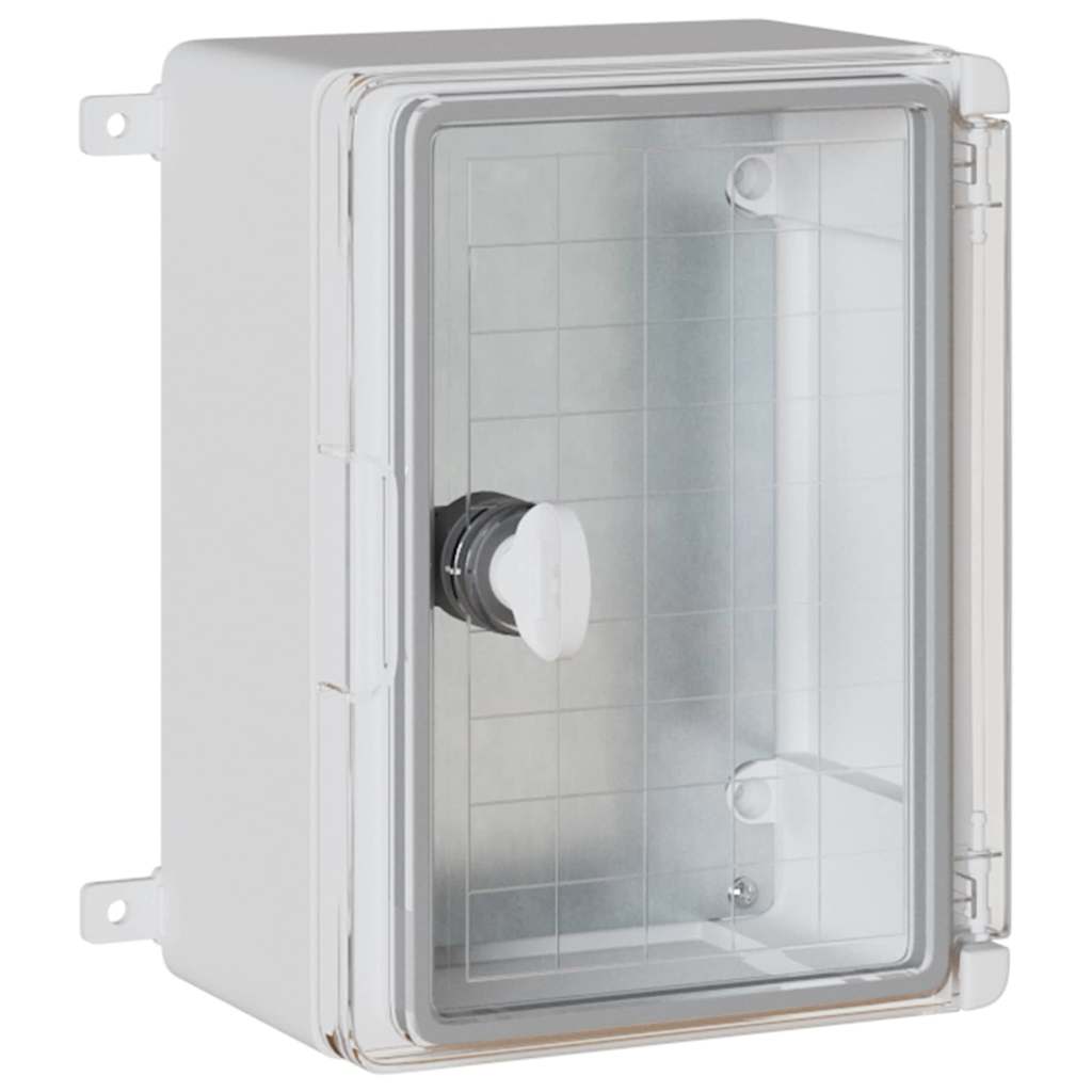 Control Cabinet Grey 25 x 13 x 24 cm ABS Plastic