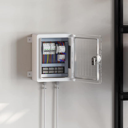 Control Cabinet Grey 32 x 13 x 30 cm ABS Plastic