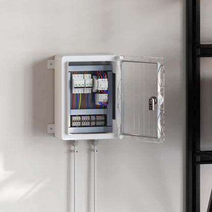 Control Cabinet Grey 32 x 15 x 35 cm ABS Plastic