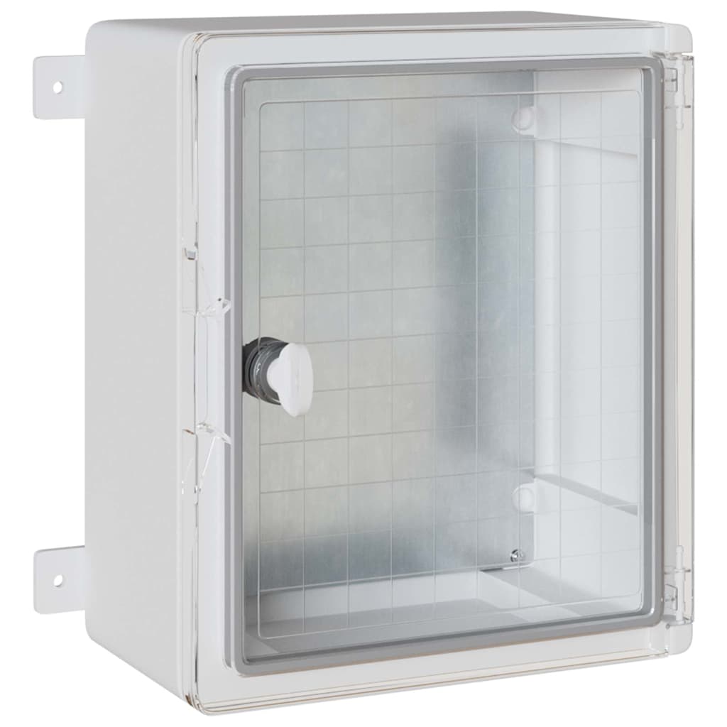 Control Cabinet Grey 37 x 16.5 x 35 cm ABS Plastic
