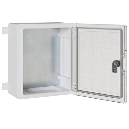 Control Cabinet Grey 37 x 16.5 x 35 cm ABS Plastic