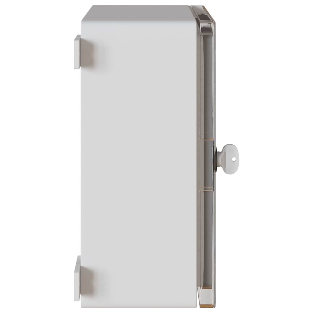 Control Cabinet Grey 37 x 16.5 x 35 cm ABS Plastic