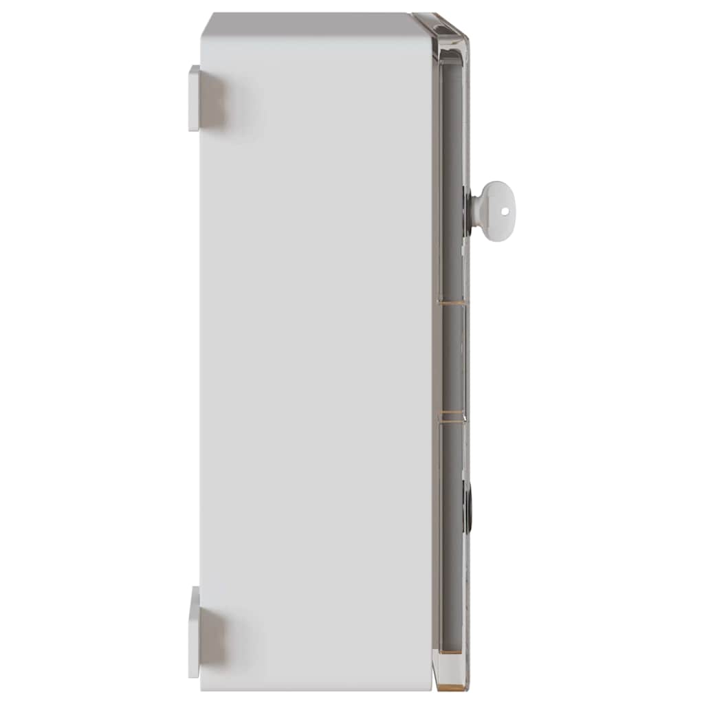 Control Cabinet Grey 37 x 16.5 x 40 cm ABS Plastic