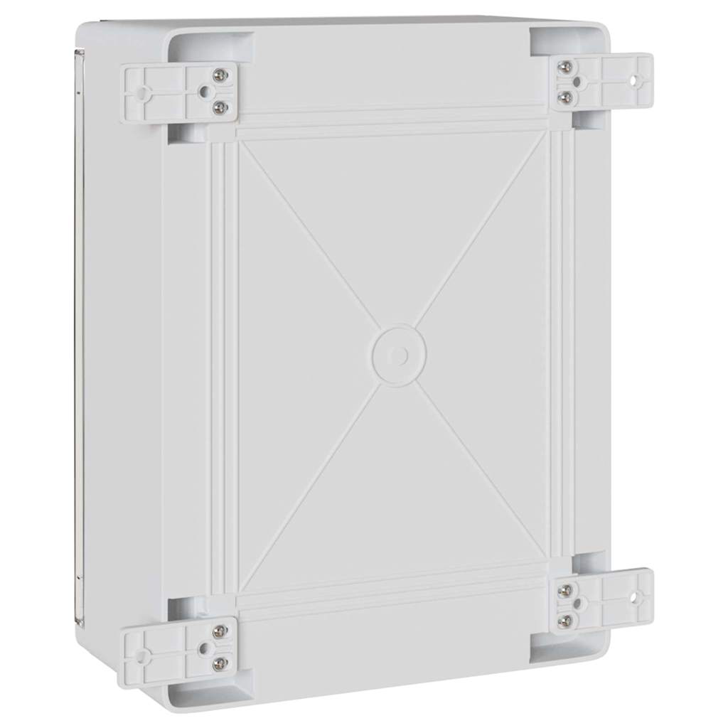 Control Cabinet Grey 37 x 19.5 x 40 cm ABS Plastic