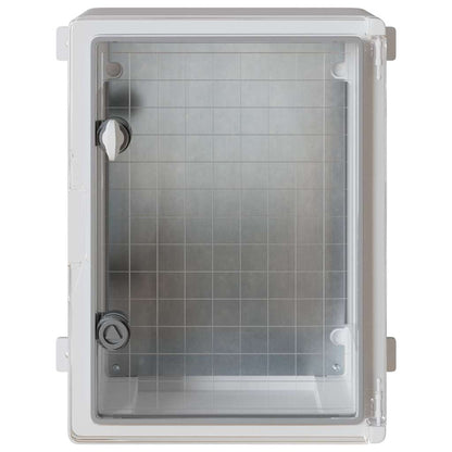Control Cabinet Grey 37 x 19.5 x 40 cm ABS Plastic