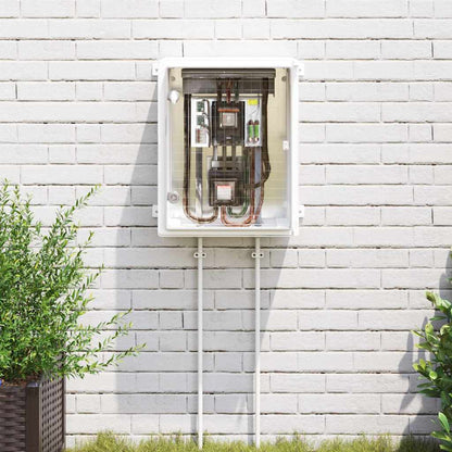 Control Cabinet Grey 47 x 17.5 x 50 cm ABS Plastic