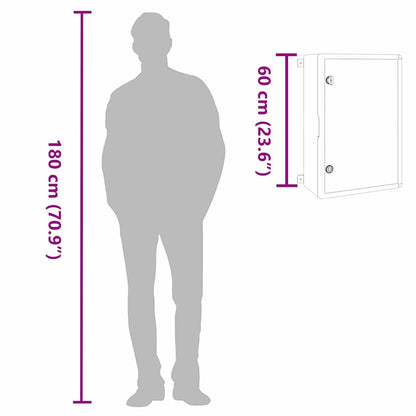 Control Cabinet Grey 47 x 20 x 50 cm ABS Plastic