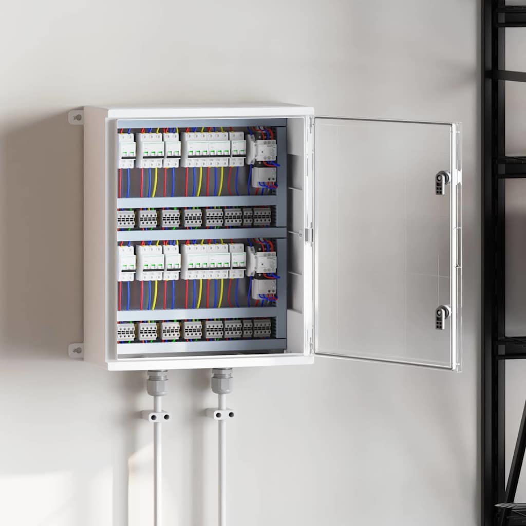 Control Cabinet Grey 57 x 23 x 60 cm ABS Plastic
