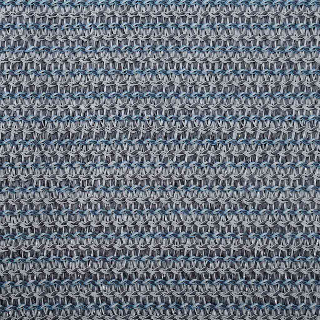 Tent Carpet Folding Blue and Grey 500 x 300 cm Polyethylene