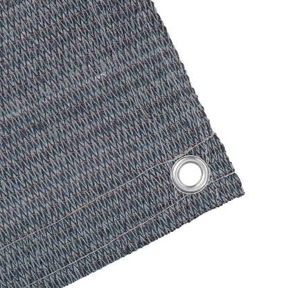 Tent Carpet Folding Blue and Grey 500 x 400 cm Polyethylene