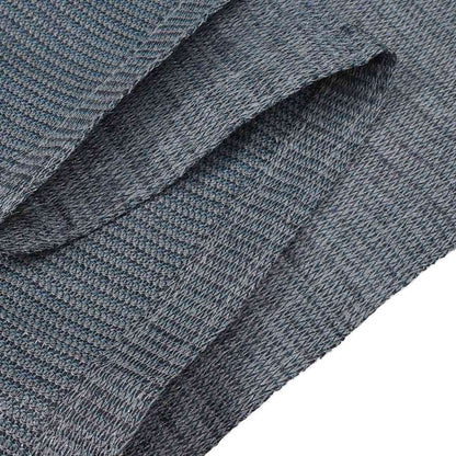 Tent Carpet Folding Blue and Grey 500 x 400 cm Polyethylene
