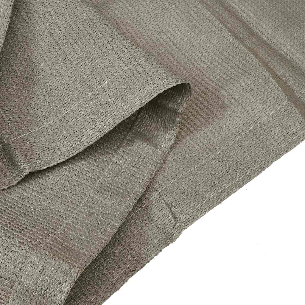 Tent Carpet Folding Manual Light Grey 600 x 300 cm Polyethylene