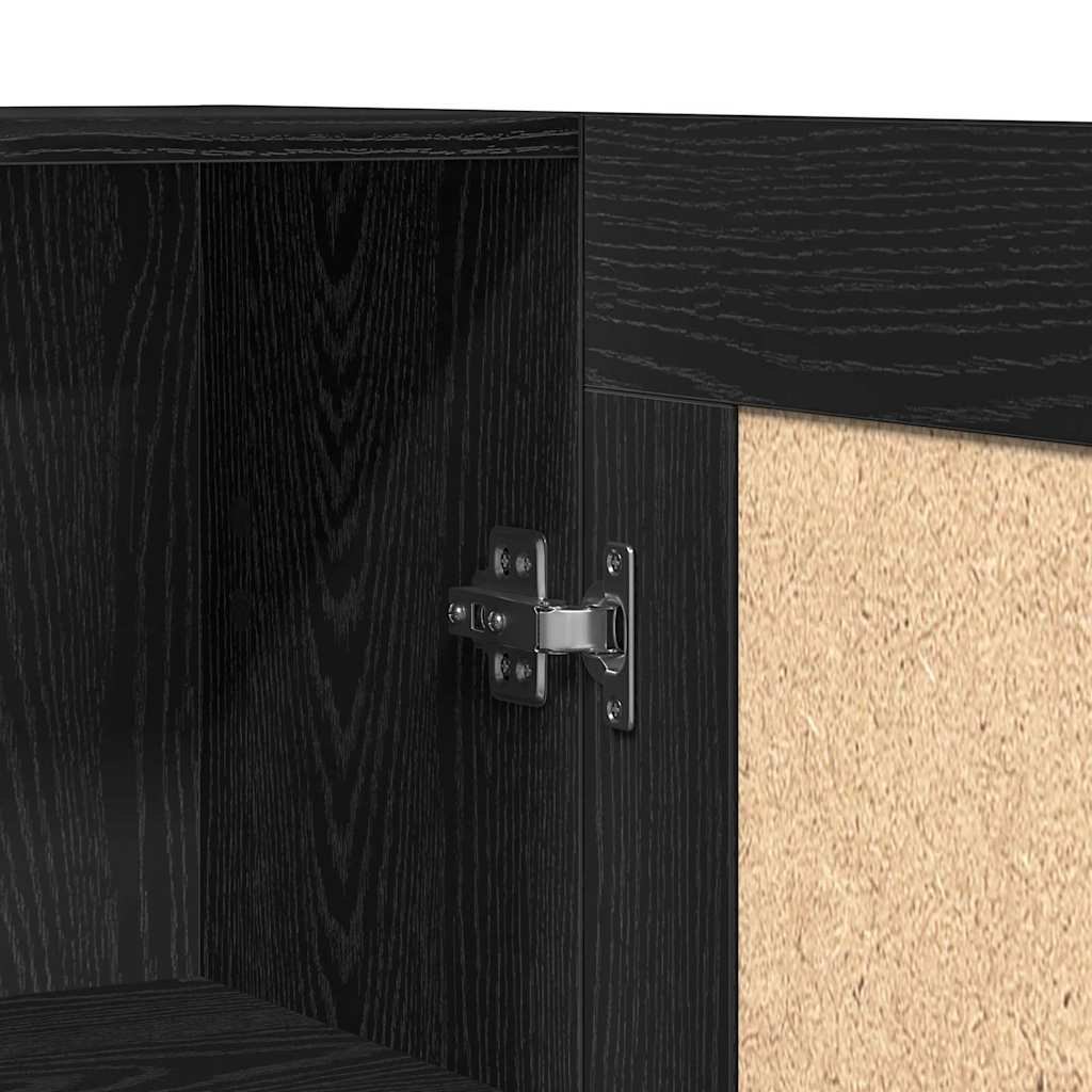 Book Cabinet 3-Tier 82.5 x 30.5 x 150 cm Engineered Wood
