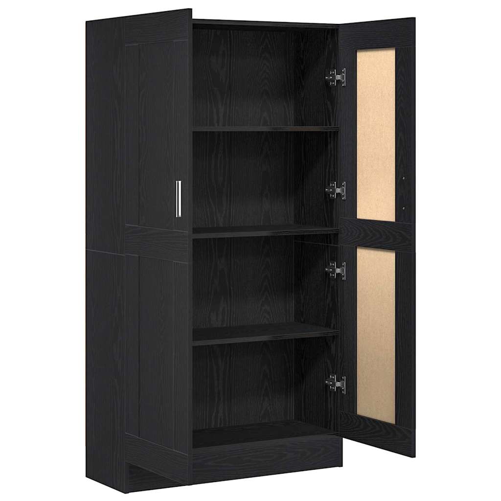 Book Cabinet 3-Tier 82.5 x 30.5 x 150 cm Engineered Wood
