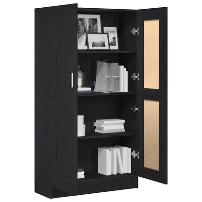 Book Cabinet 3-Tier 82.5 x 30.5 x 150 cm Engineered Wood