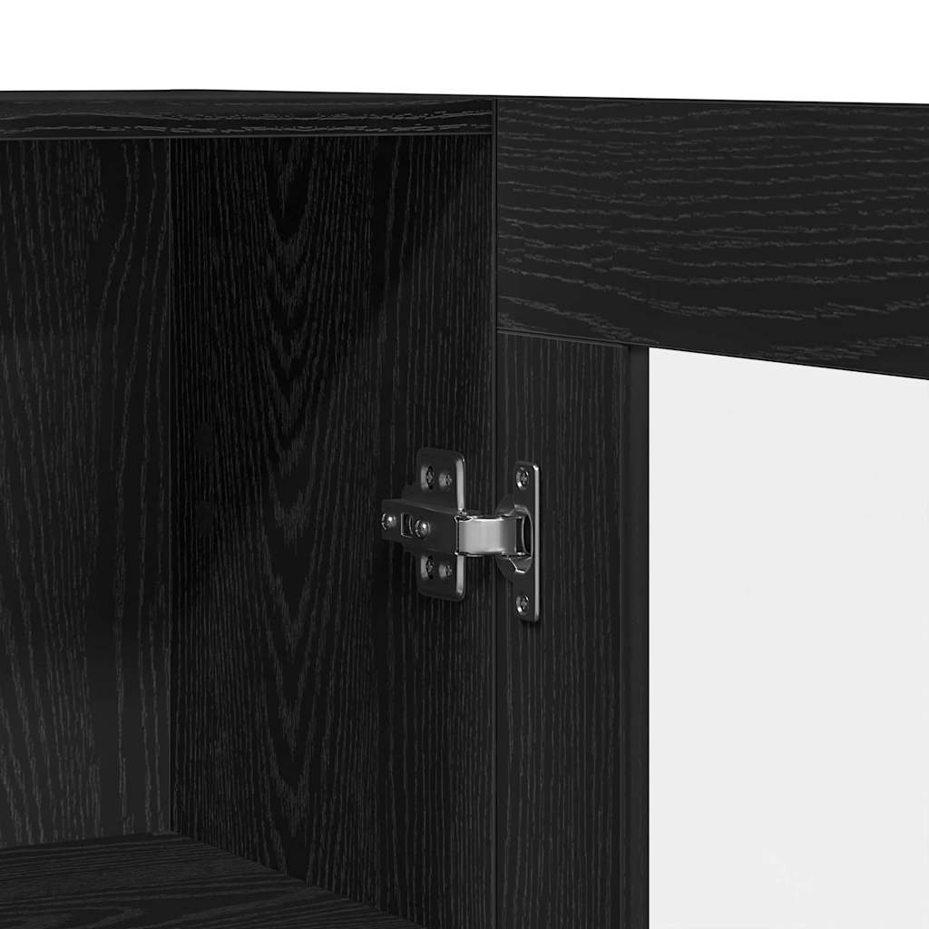Book Cabinet 4-Tier 82.5 x 30.5 x 185 cm Engineered Wood