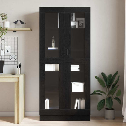 Book Cabinet 4-Tier 82.5 x 30.5 x 185 cm Engineered Wood
