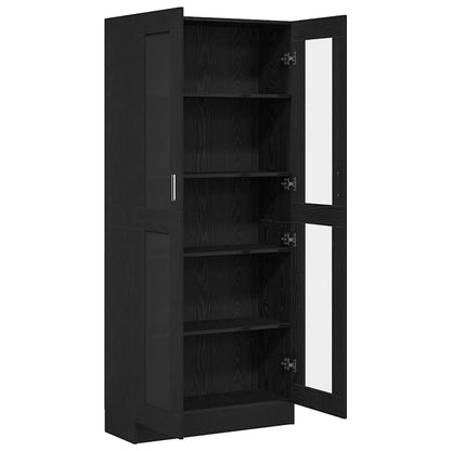 Book Cabinet 4-Tier 82.5 x 30.5 x 185 cm Engineered Wood