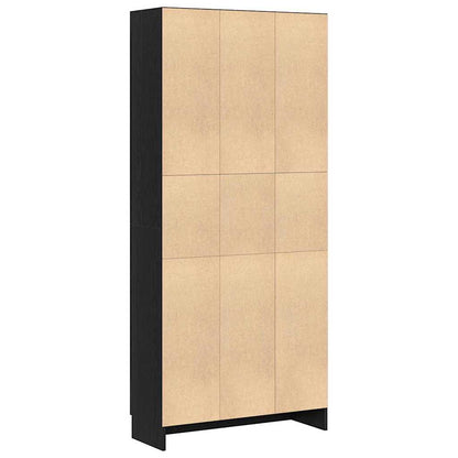 Book Cabinet 4-Tier 82.5 x 30.5 x 185 cm Engineered Wood