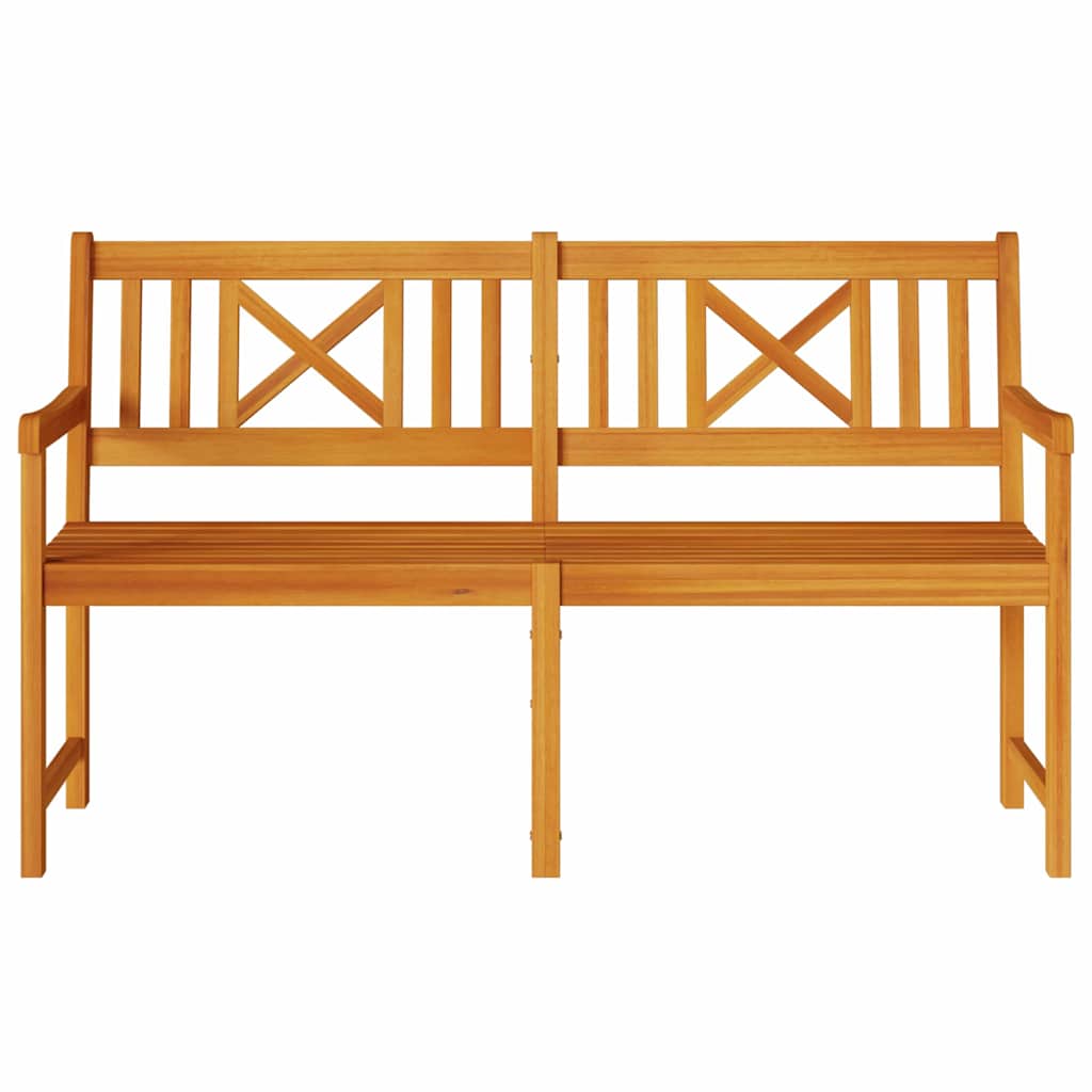 Garden Bench Brown 150 x 56 x 90 cm Solid Acacia Wood