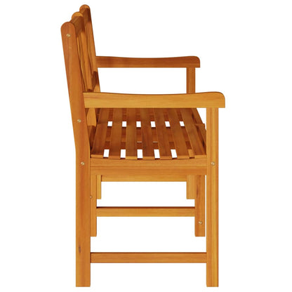 Outdoor Bench Natural 150 x 56 x 90 cm Solid Acacia Wood