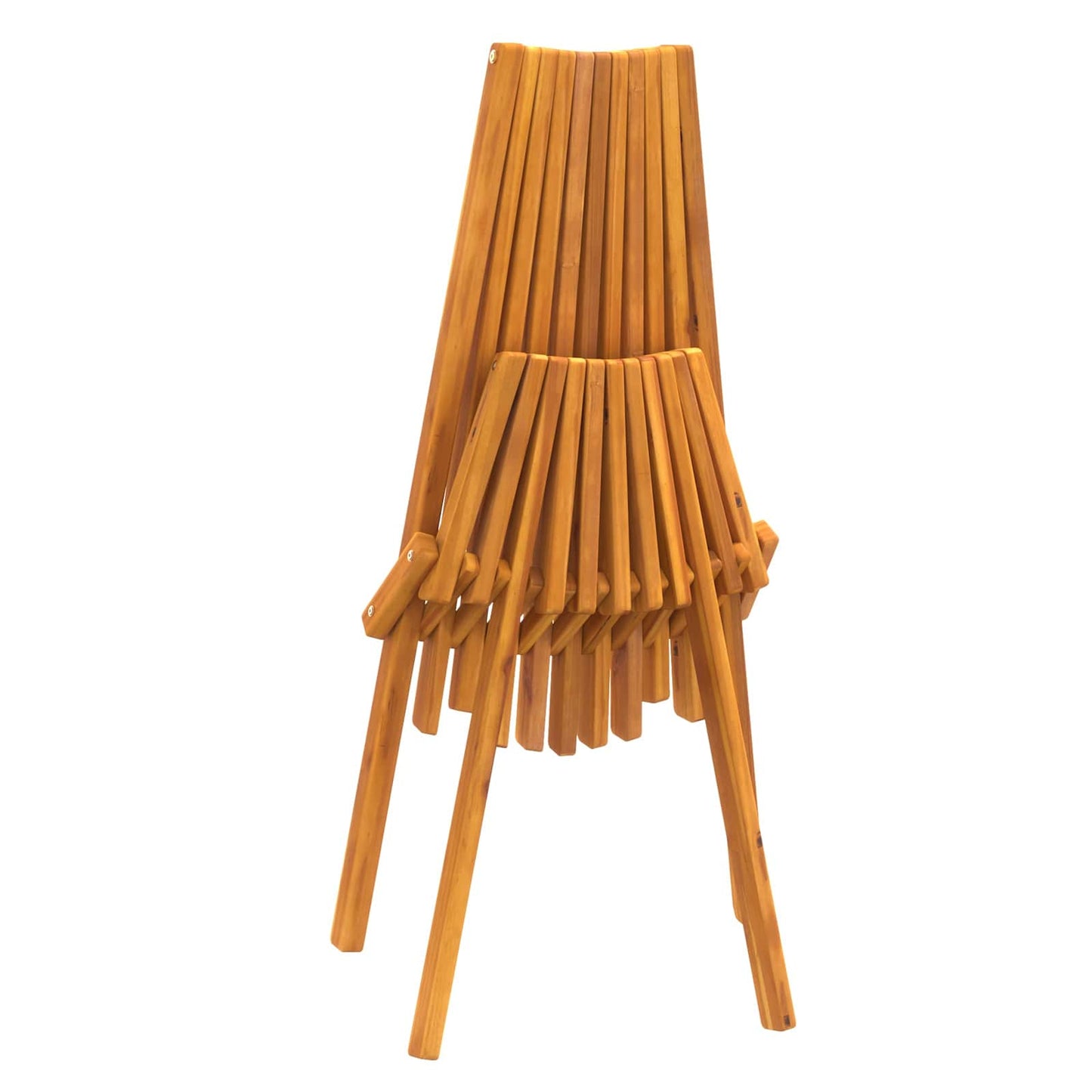 Chair 2 pcs Brown 69 x 56 x 84 cm Solid Acacia Wood