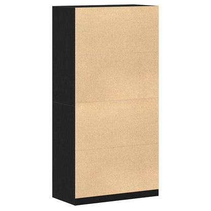 Wardrobe Black Oak 100 x 50 x 200 cm Engineered Wood