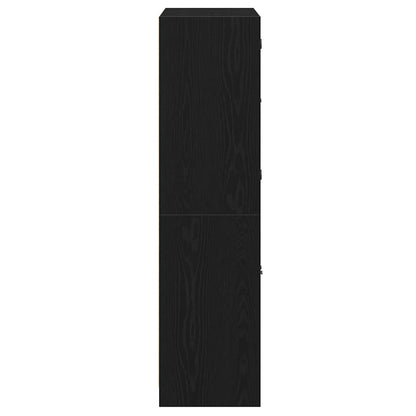 Highboard Black Oak 68 x 37 x142 cm