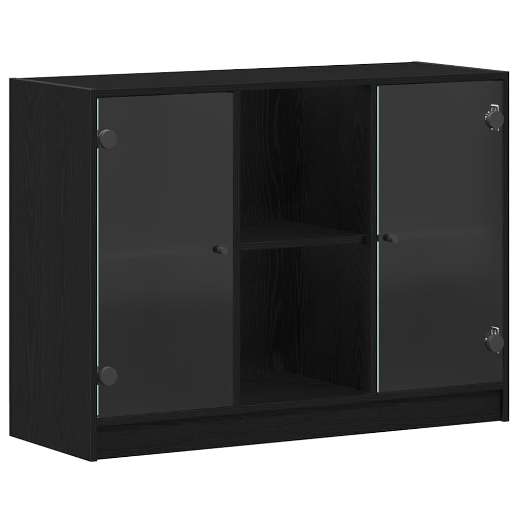 Sideboard Black Oak 100 x 37 x 75.5 cm