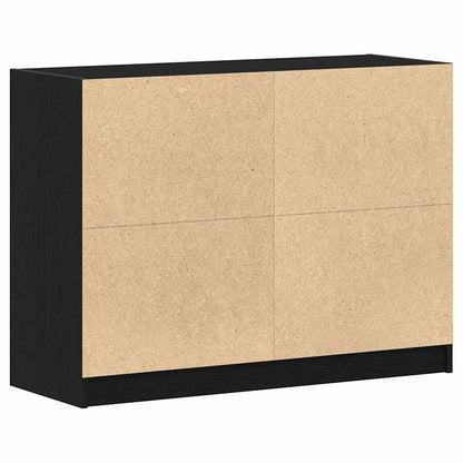 Sideboard Black Oak 100 x 37 x 75.5 cm