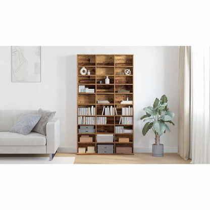 CD Cabinet Old wood 101 x 23 x 177.5 cm Engineered Wood
