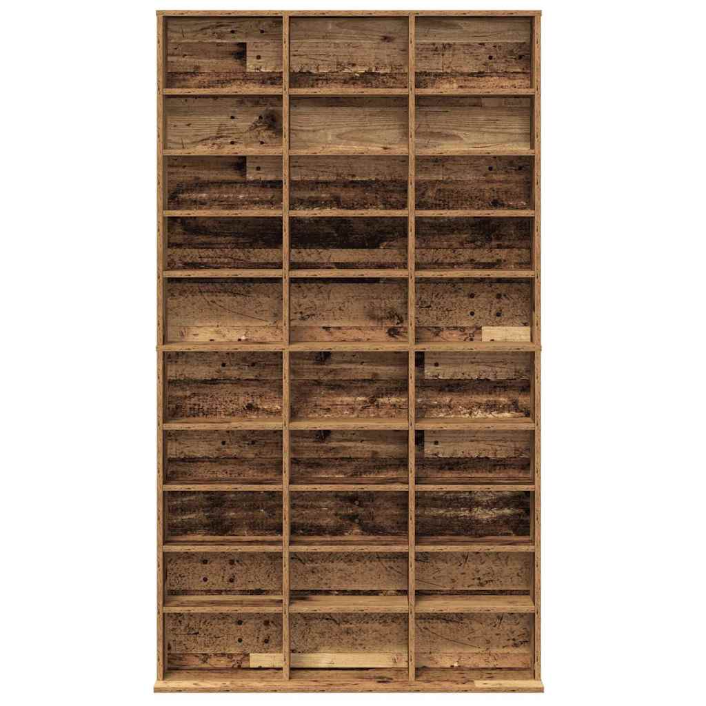 CD Cabinet Old wood 101 x 23 x 177.5 cm Engineered Wood