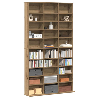 CD Cabinet Artisan Oak 101 x 23 x 177.5 cm Engineered Wood