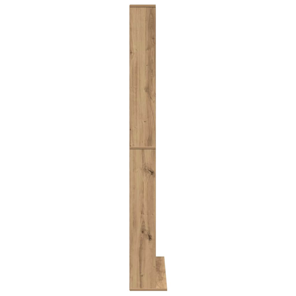 CD Cabinet Artisan Oak 101 x 23 x 177.5 cm Engineered Wood