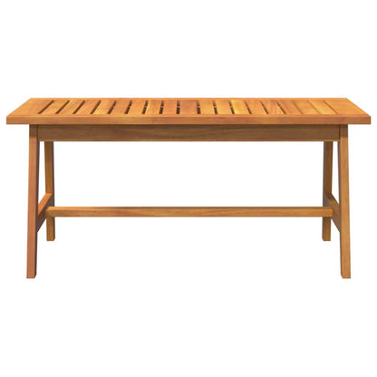 Coffee Table Oil Natural Solid Acacia Wood