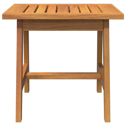Side Table Oil Natural 45 x 45 x 40 cm Solid Acacia Wood