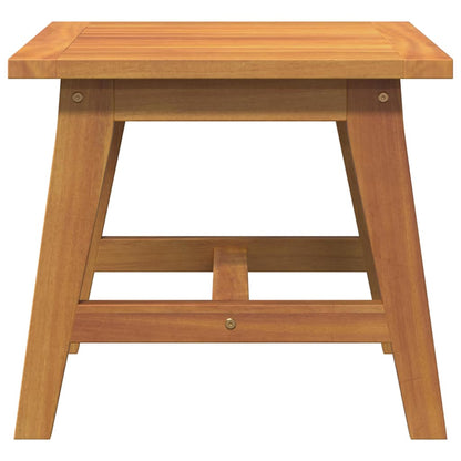 Side Table Oil Natural 45 x 45 x 40 cm Solid Acacia Wood