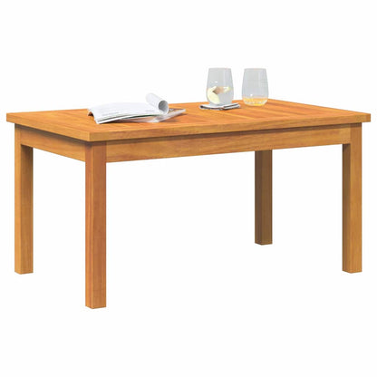 Coffee Table Oil Natural Solid Acacia Wood