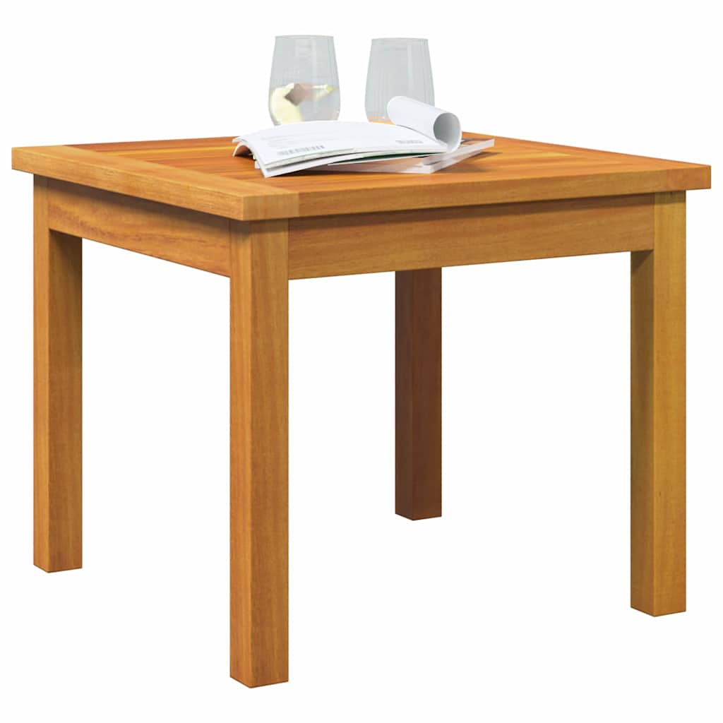 Side Table Oil Natural Solid Acacia Wood