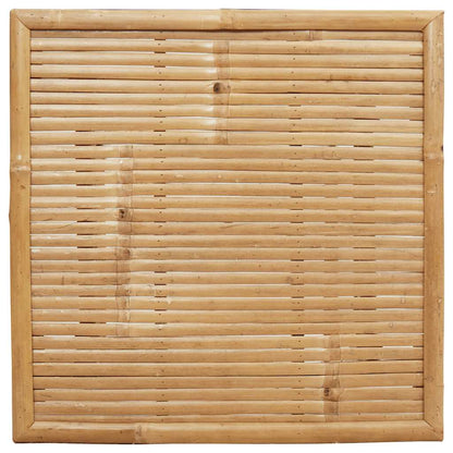 Outdoor Bar Table Square 55x55x100 cm Bamboo